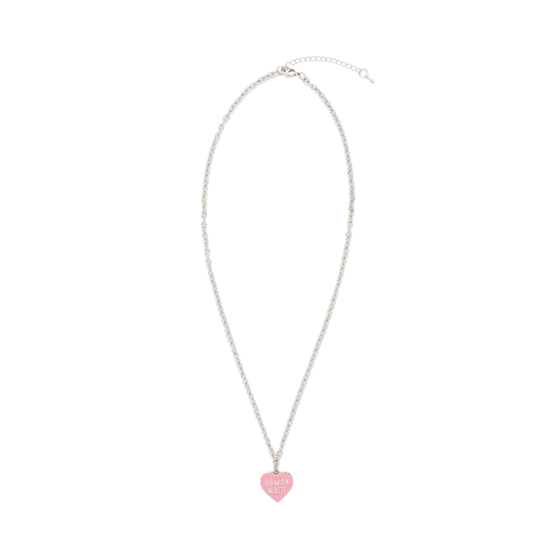HM29GD157 Human Made Heart Necklace Pink