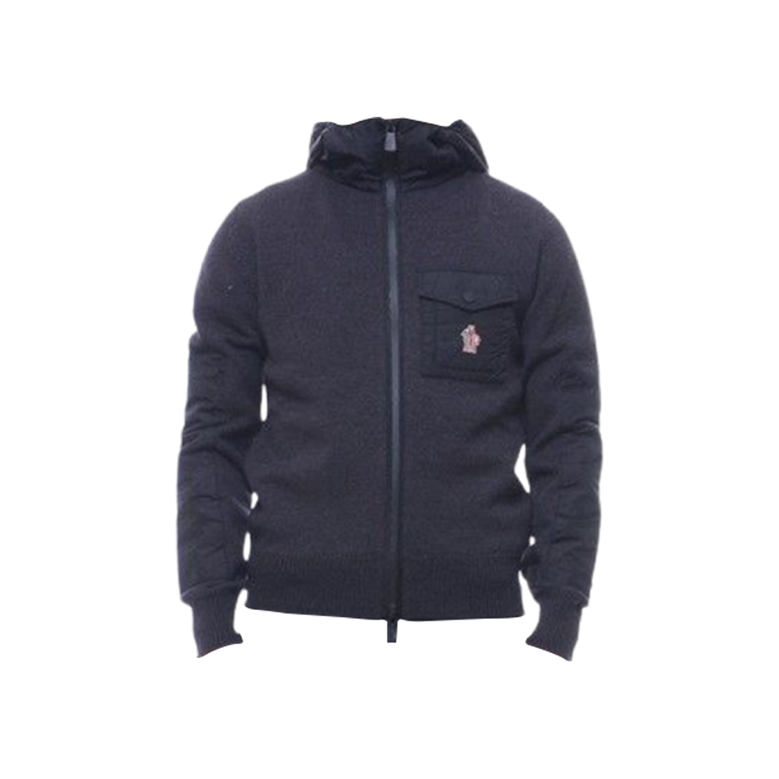 몽클레르 울 후드 집업 다크 그레이 - 20FW(Moncler Wool Hooded Zip-Up Dark Gray - 20FW) - 1