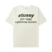 Stussy California Grown Pigment Dyed T-Shirt Natural
