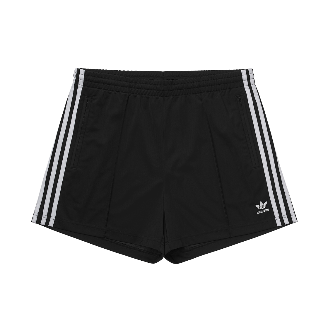(W) 아디다스 파이어버드 쇼츠 블랙 - US 사이즈((W) Adidas Firebird Shorts Black - US Sizing)