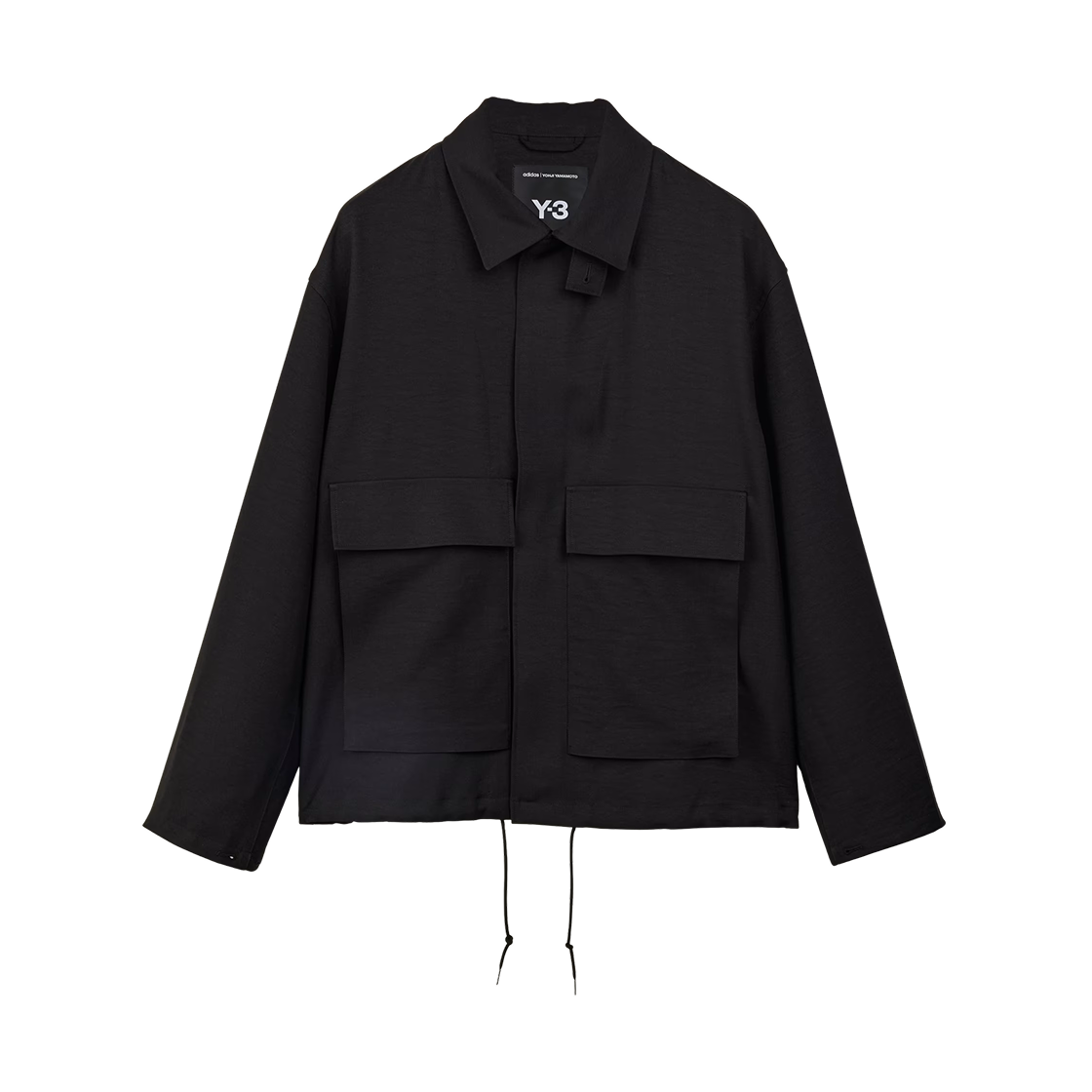 JN4907 Y-3 Sport Uniform Coach Jacket Black
