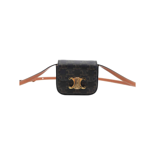 ITFAGFCWP2FK [B등급] Celine Vintage Claude Mini Triomphe Crossbody Bag
