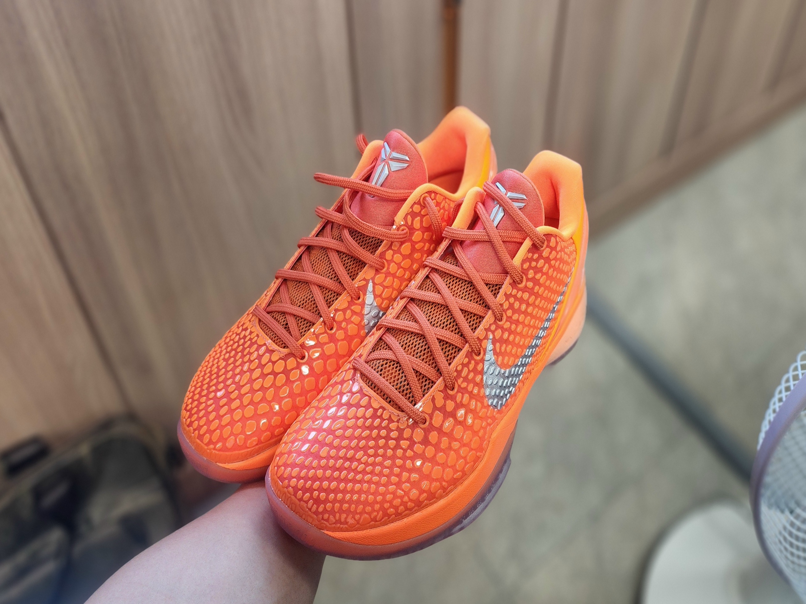 Nike Kobe 6 Protro Total Orange 착용 스타일