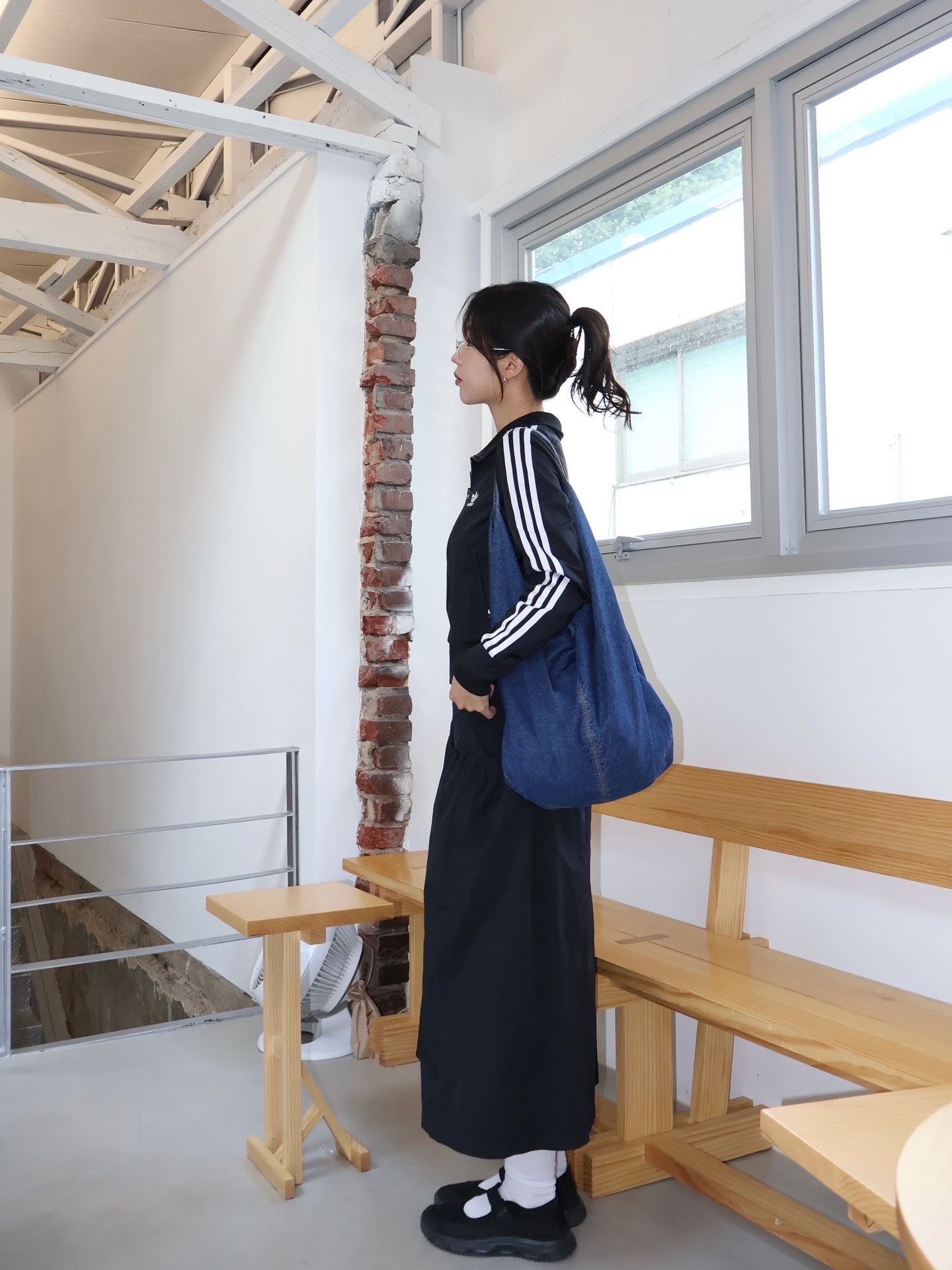 Salomon RX Marie Jeanne Black 착용 스타일 - 2