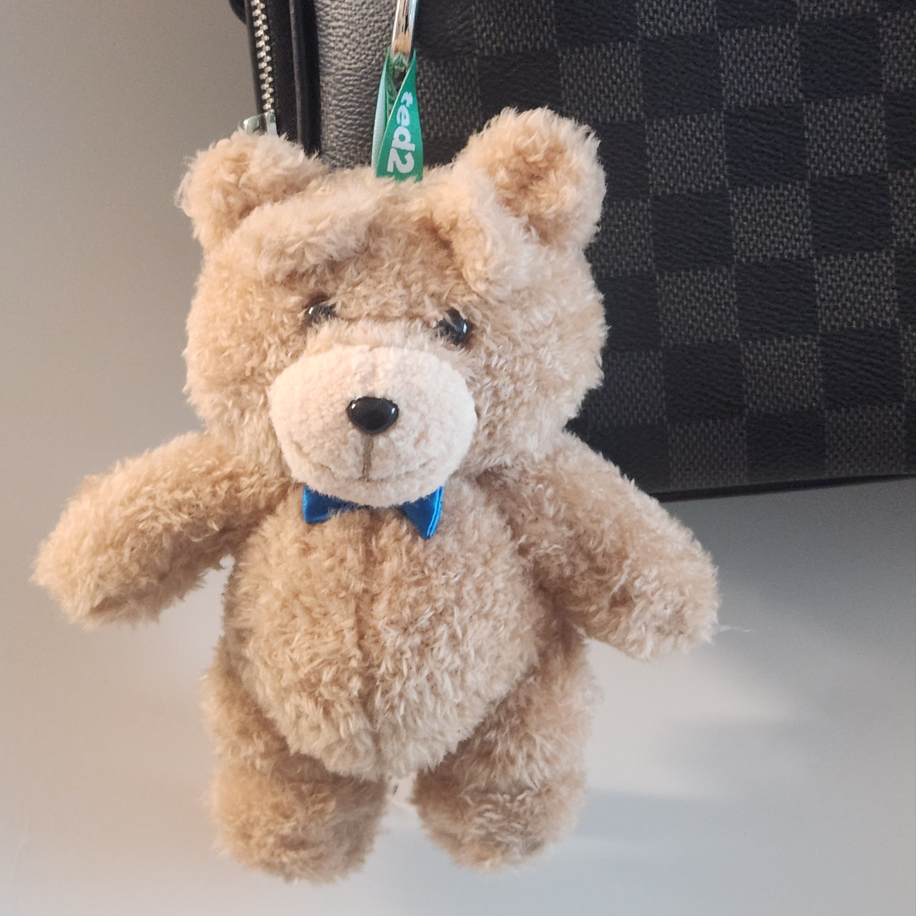 Pop Mart Ted2 Teddy Bear Action Plush Pendant Bow Tie Bear (Opened Case) 착용 스타일 - 1