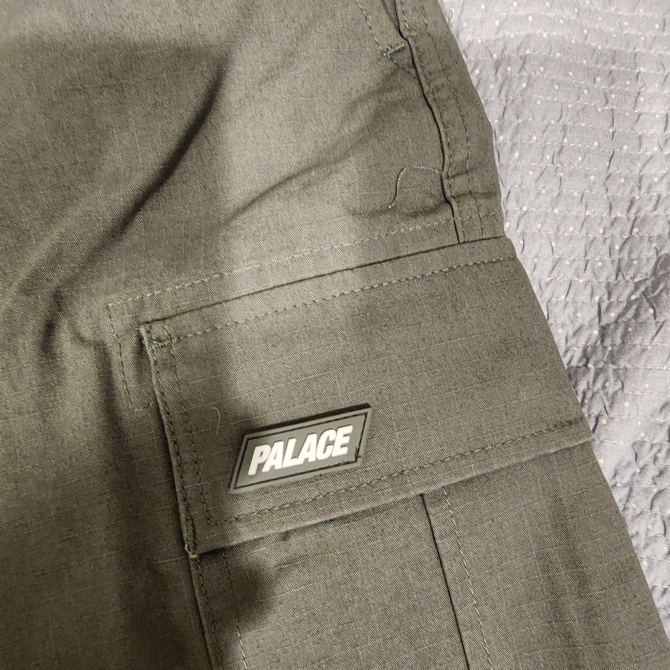 Palace Cargo Shorts The Deep Green - 24SS 착용 스타일 - 3