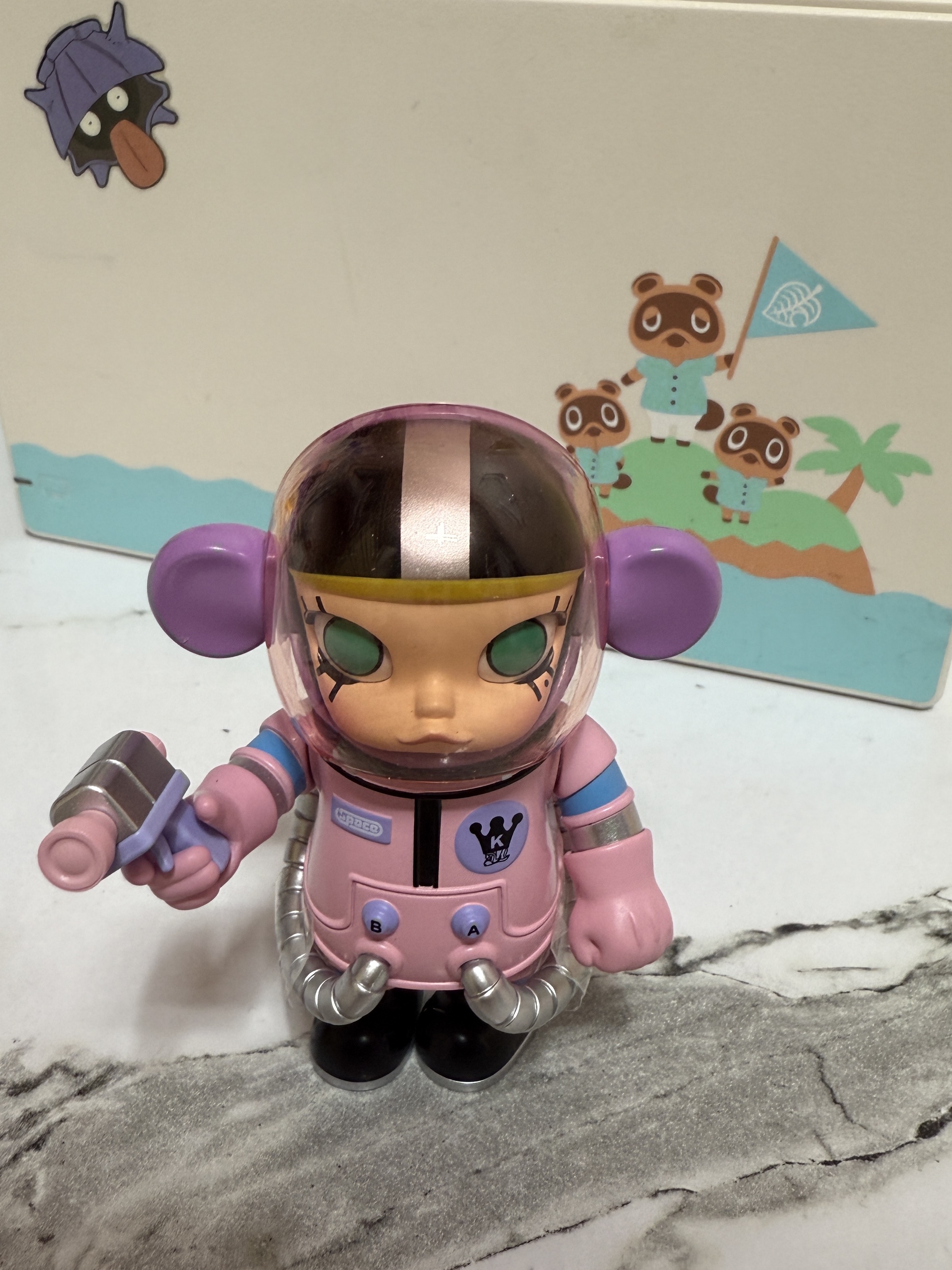 Pop Mart Mega Space Molly 100% Series4 Purple Sweet Potato (Opened Case), Playstation 5 Slim Disk Edition (SIEK 220V) 착용 스타일 - 1