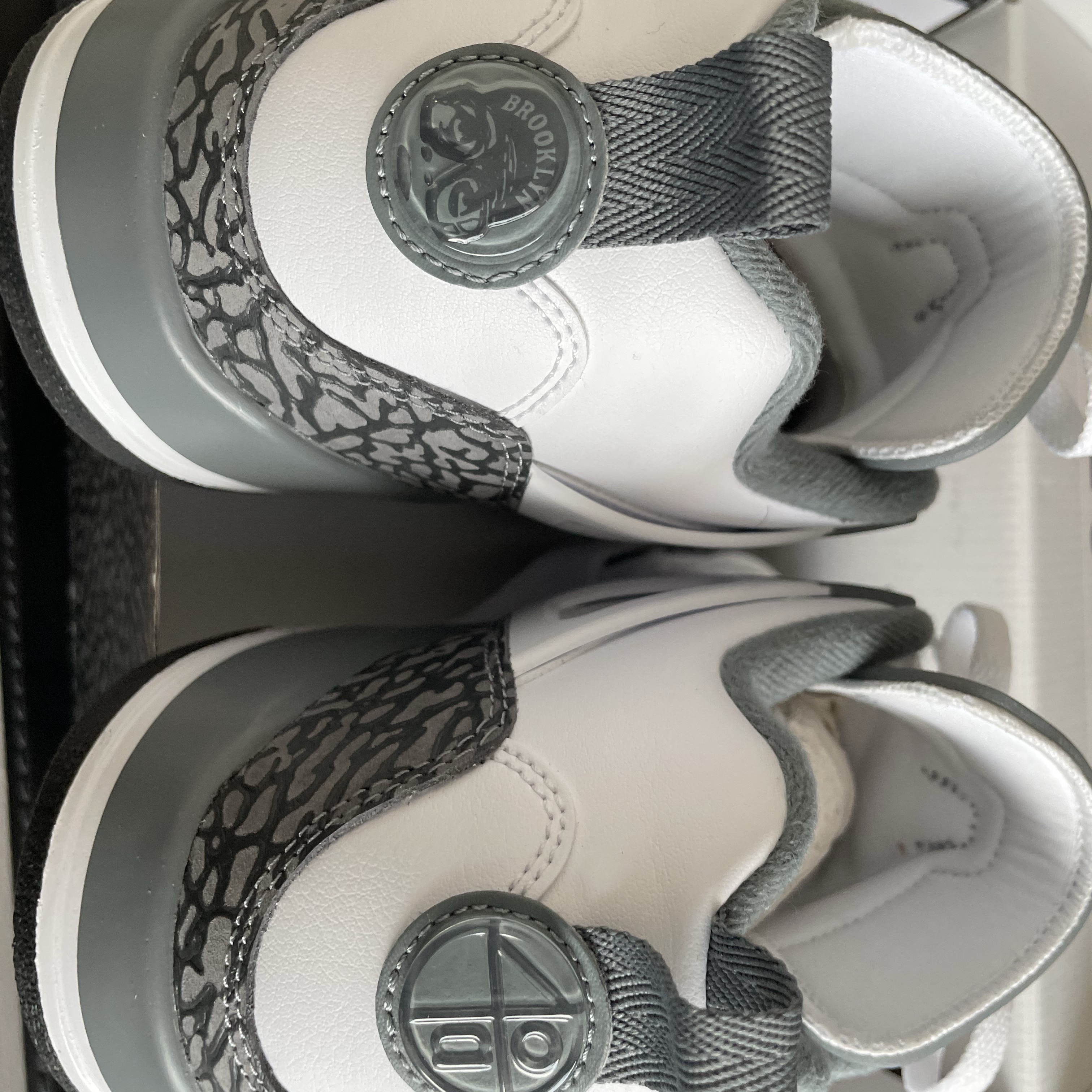 (GS) Jordan Spizike Low White Anthracite 착용 스타일 - 8