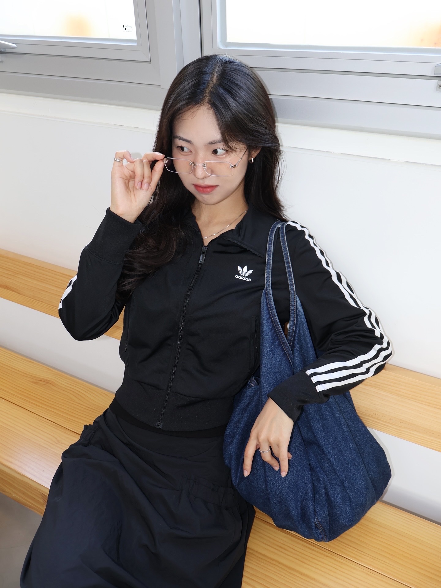 Salomon RX Marie Jeanne Black 착용 스타일 - 3