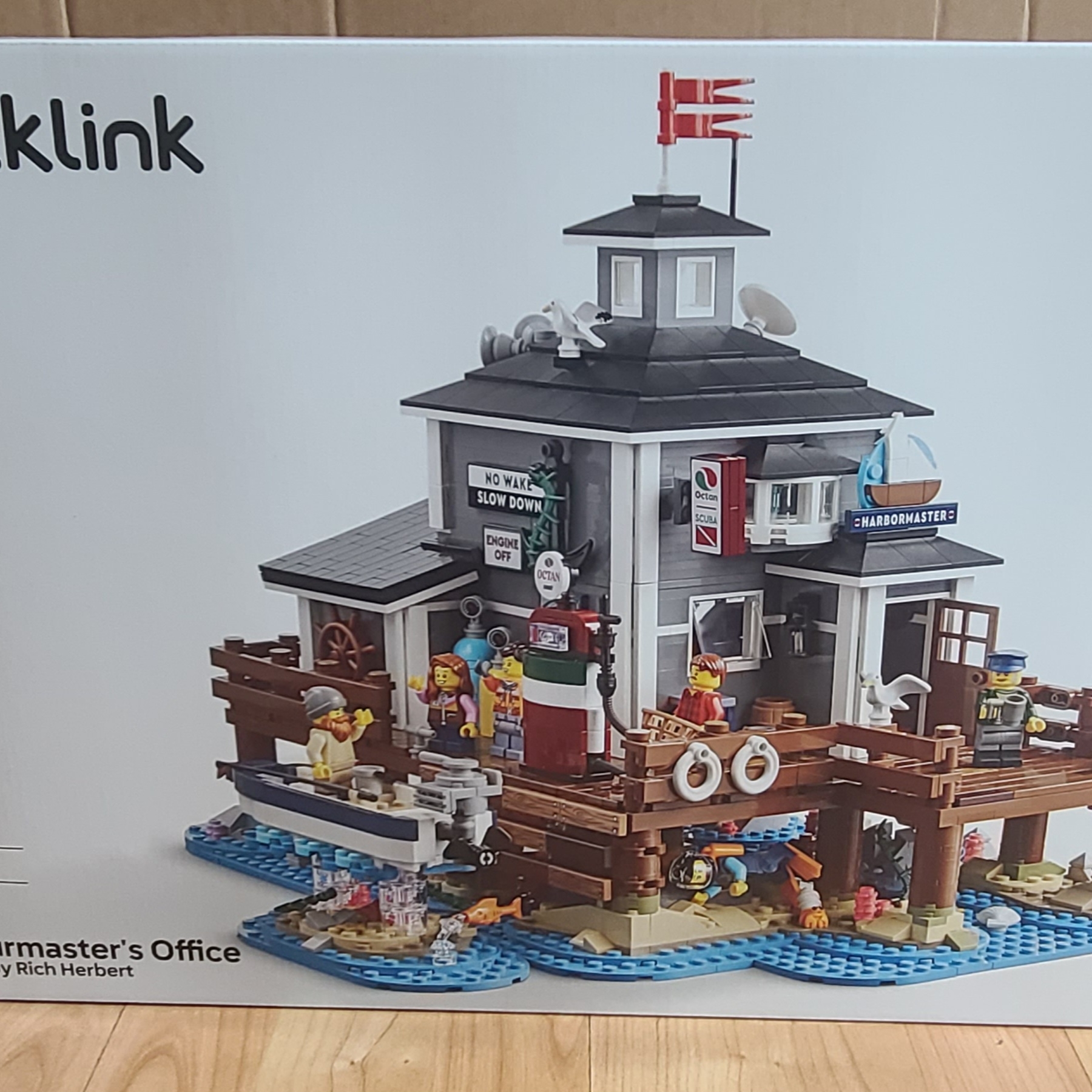 Lego Bricklink Harbourmaster'S Office 착용 스타일