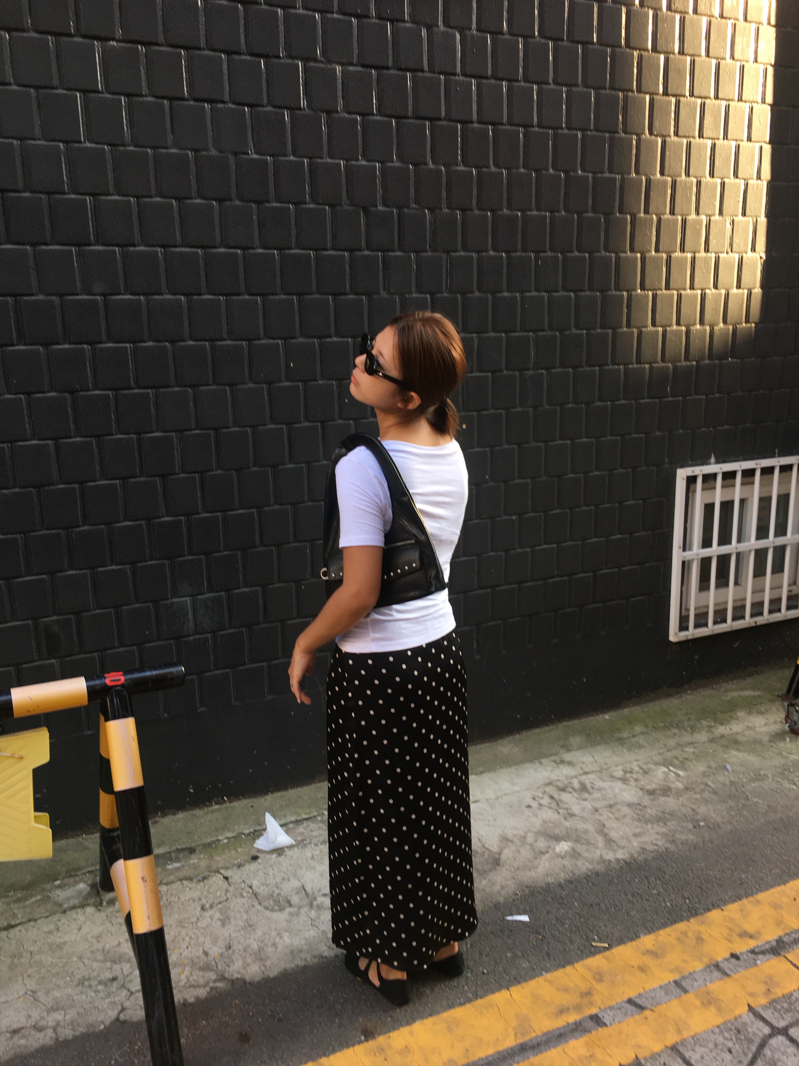 (W) Vibram Fivefingers V-Soul Black, Gentle Monster Bandoneon.S 01 Black 착용 스타일