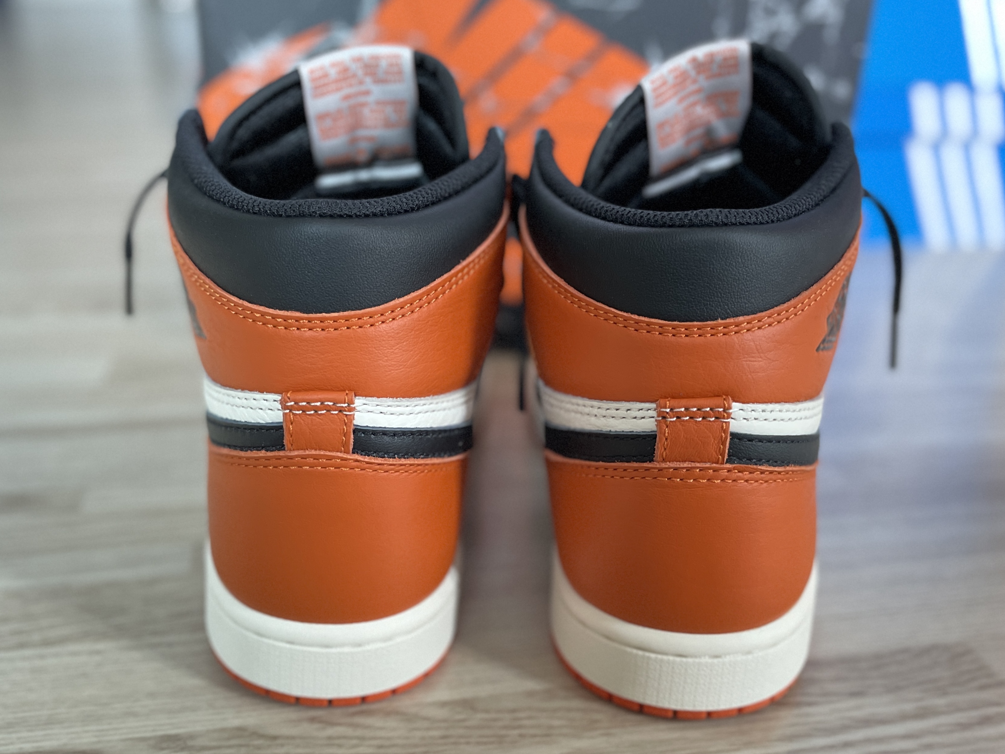 Jordan 1 Retro Shattered Backboard, Jordan 1 Retro High OG Shattered Backboard 착용 스타일 - 4