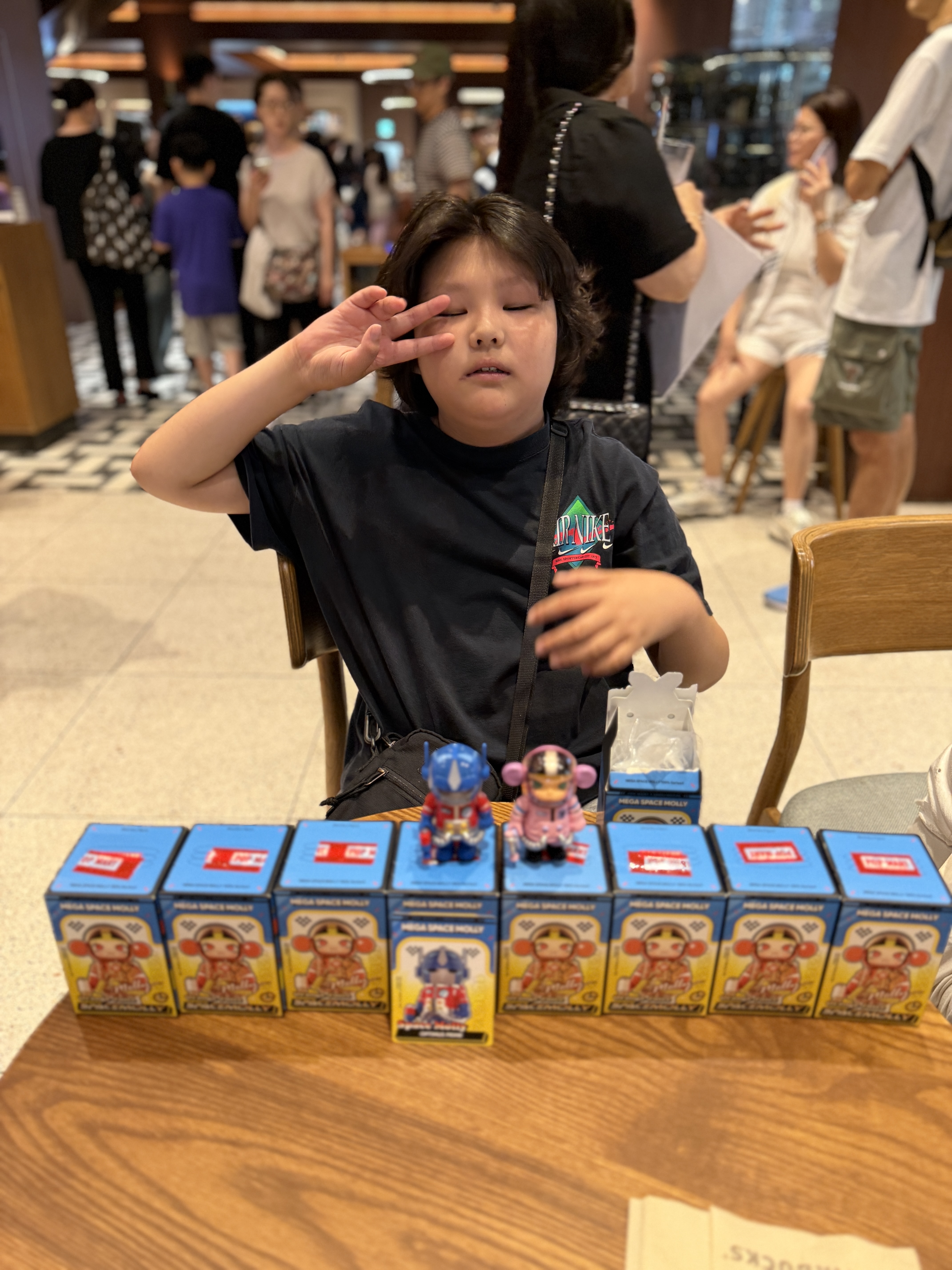 Pop Mart Mega Space Molly 100% Series4 Sealed Case (9 Blind Boxes), Pop Mart Mega Space Molly 100% Series4 Optimus Prime (Opened Case) 착용 스타일 - 4