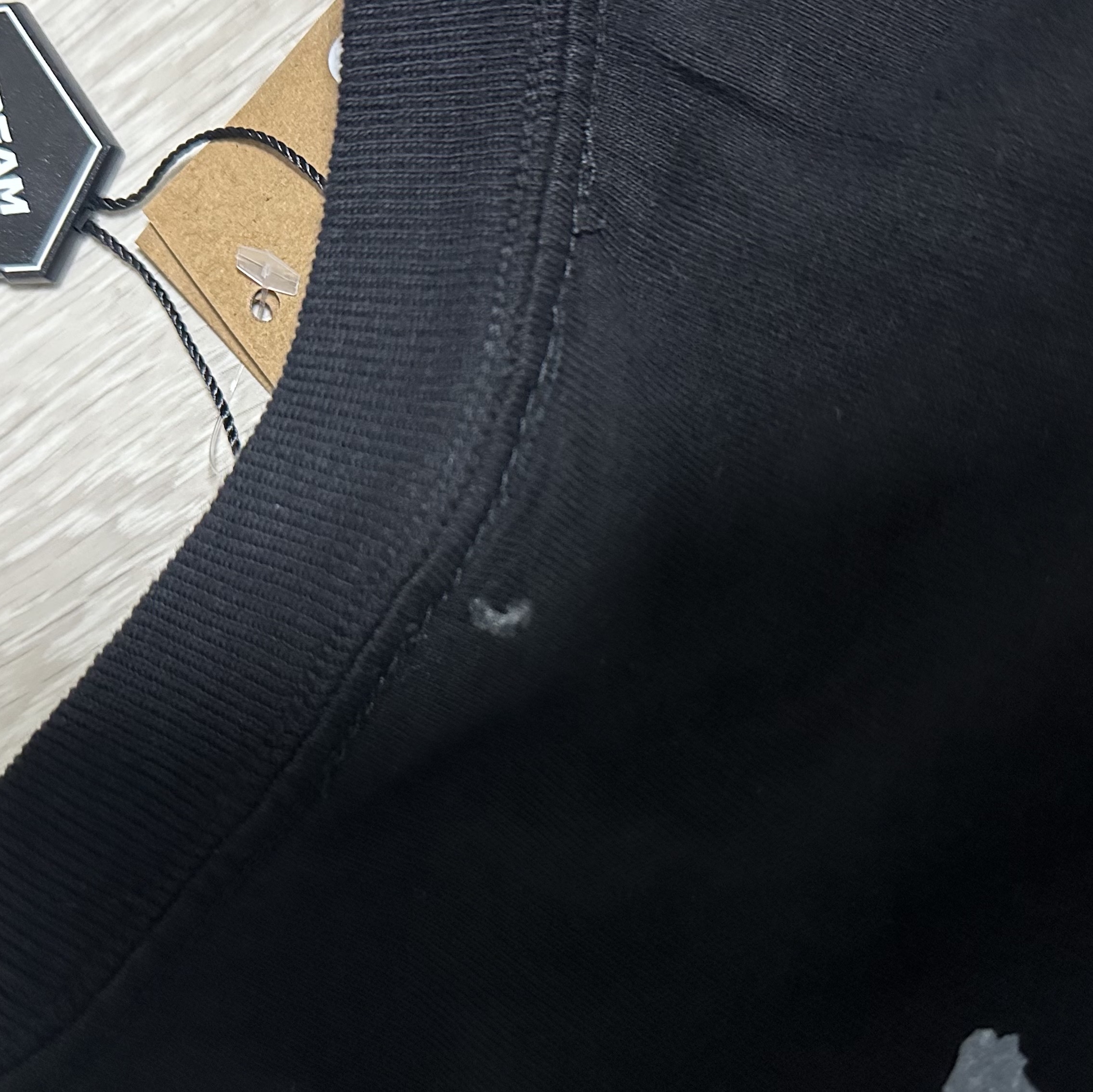 Stussy Pigment Dyed Classic Gear T-Shirt Black 착용 스타일 - 1