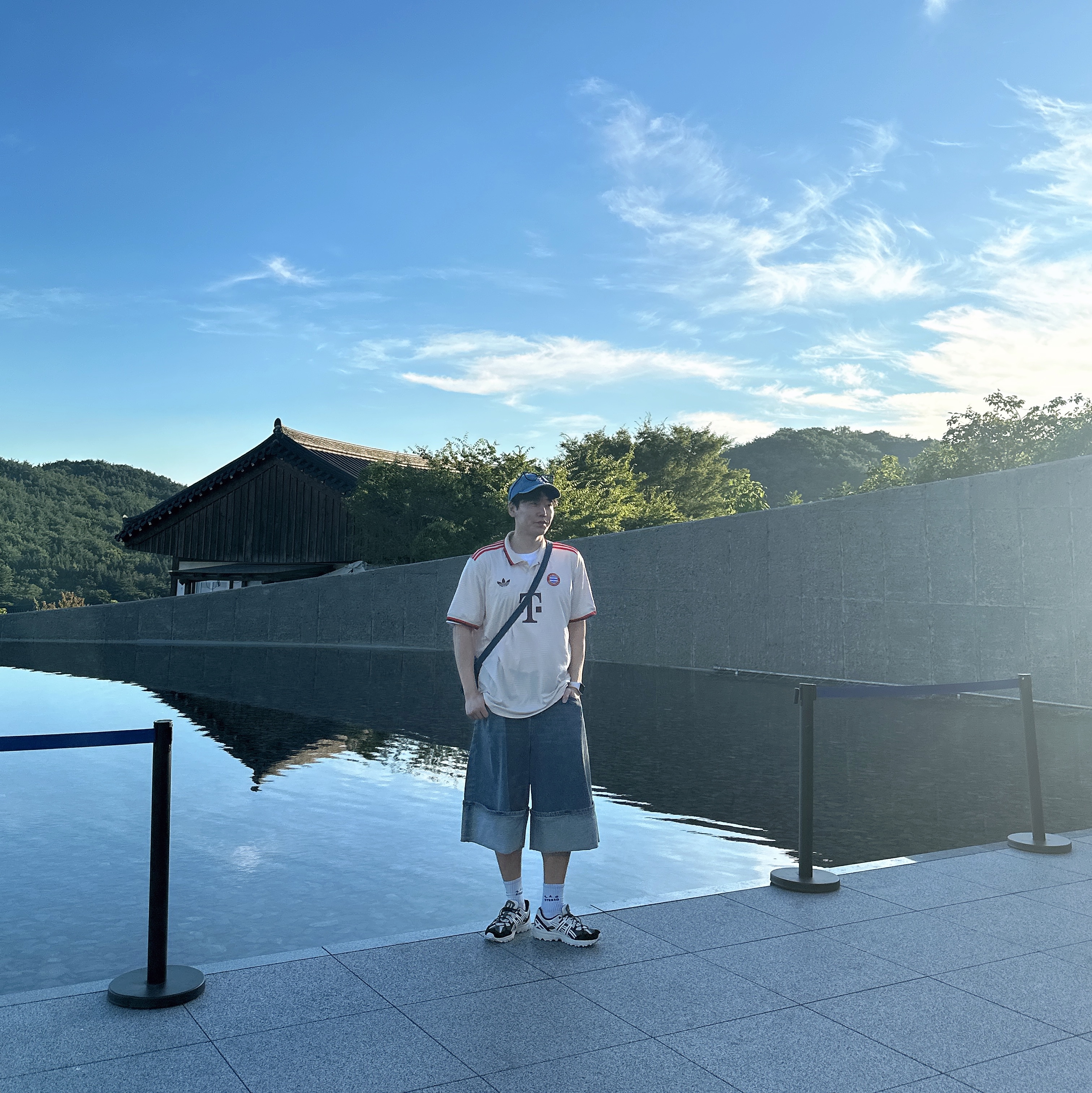 Adidas Bayern Munchen 2024/25 3rd Jersey Linen - KR Sizing (Non Marking Ver.), Calvin Klein CKJ Denim Ball Cap Blue 착용 스타일 - 1
