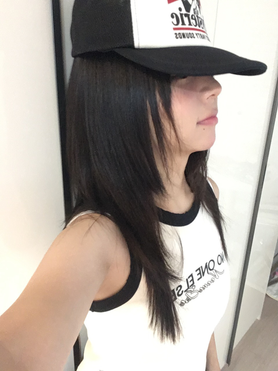 Hysteric Glamour Guitar Girl Mesh Cap Black 착용 스타일