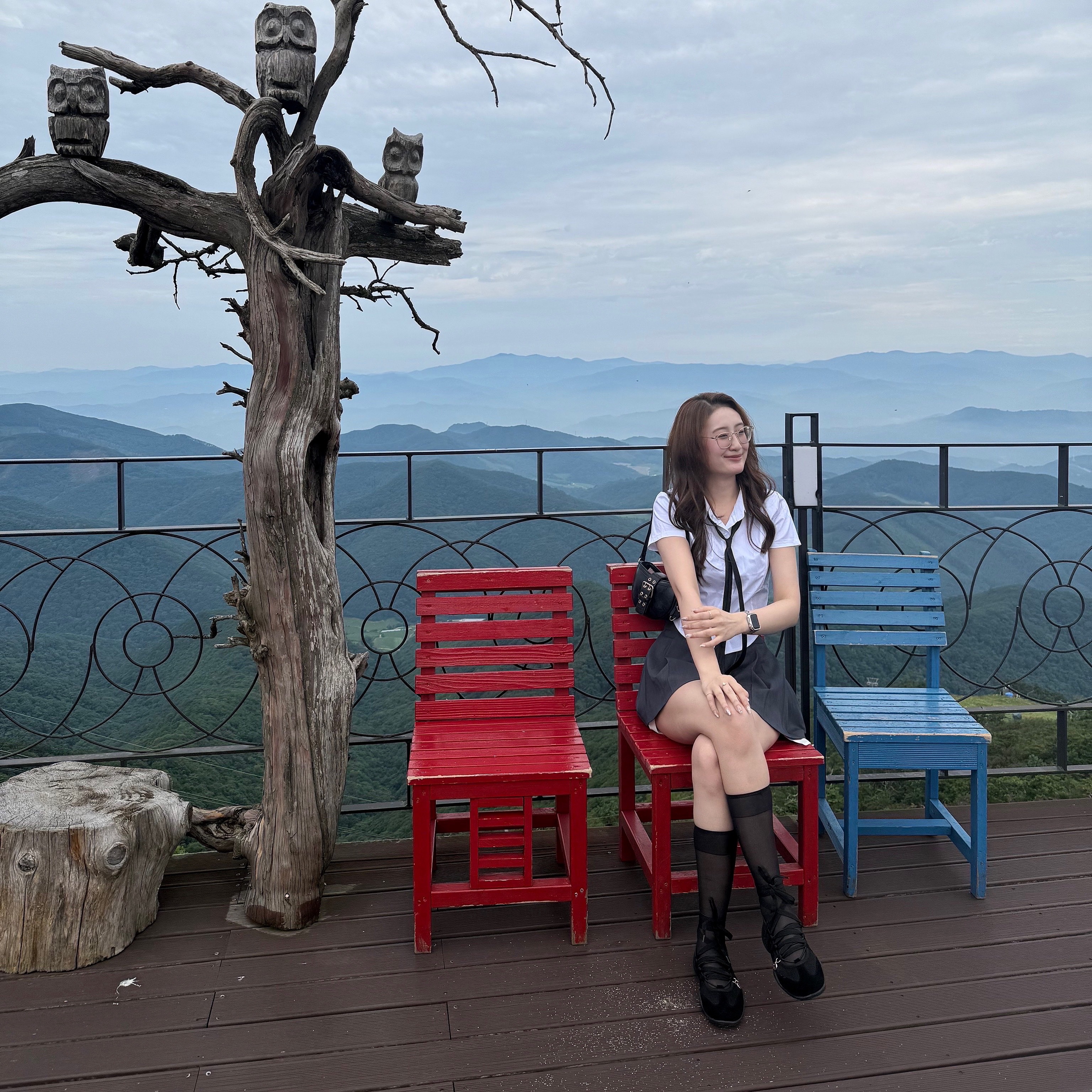 Suecomma Bonnie Fev Mary Jane Sneakers Black 착용 스타일 - 1