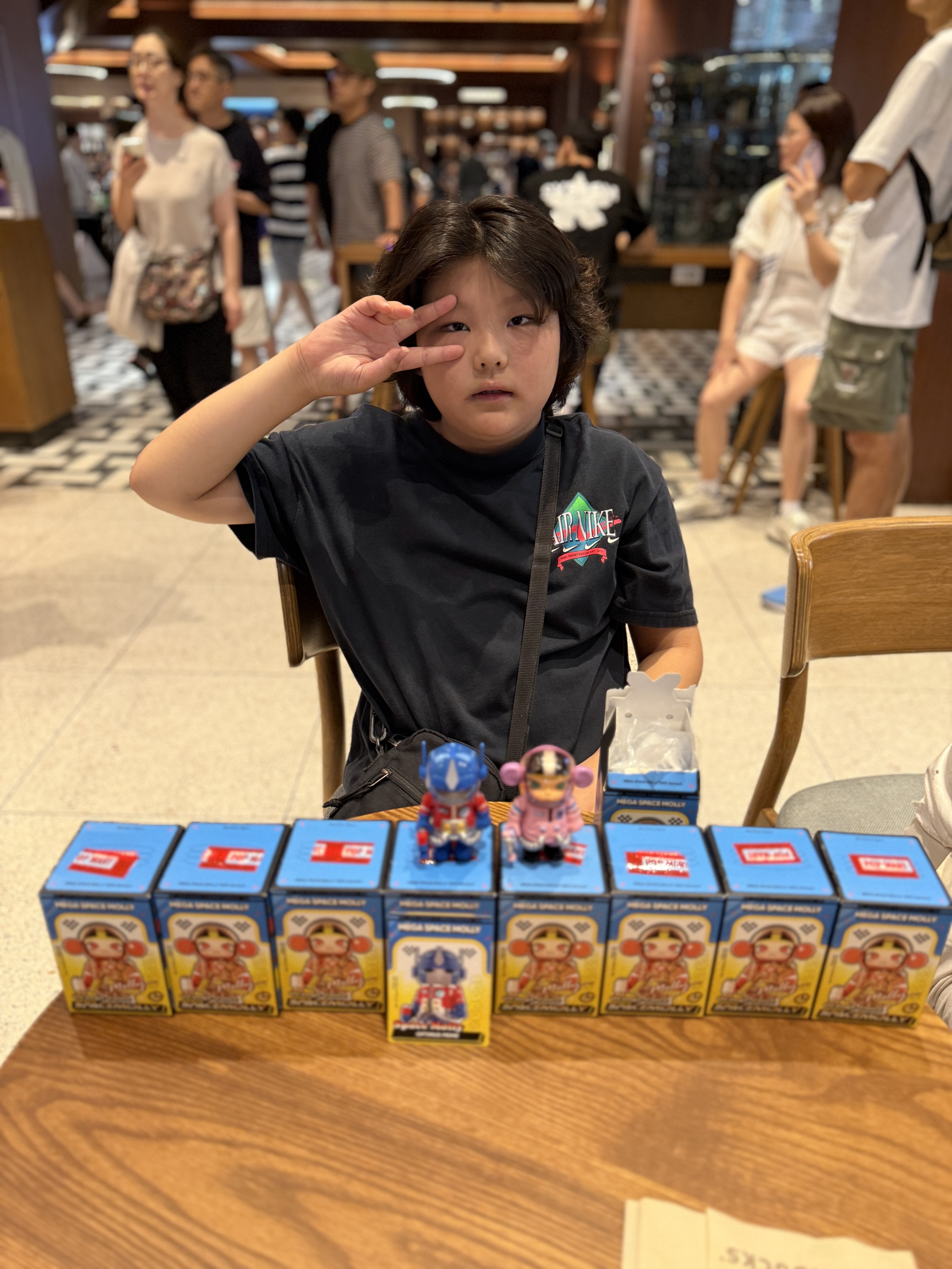 Pop Mart Mega Space Molly 100% Series4 Sealed Case (9 Blind Boxes), Pop Mart Mega Space Molly 100% Series4 Optimus Prime (Opened Case) 착용 스타일 - 3