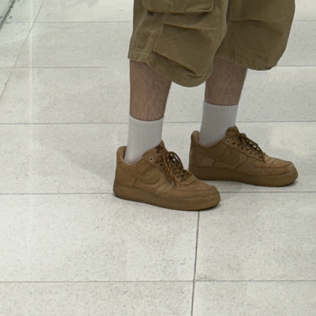 Nike Air Force 1 '07 WB Flax 착용 스타일