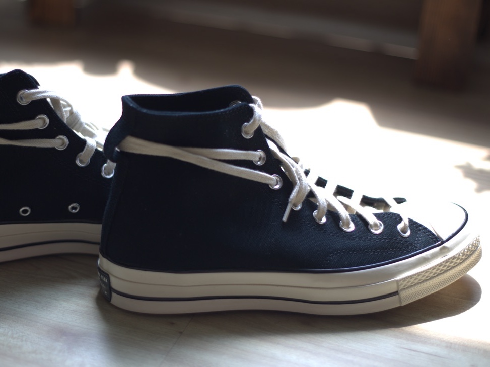 Converse x Fear of God Essentials Chuck 70 Hi Black 착용 스타일