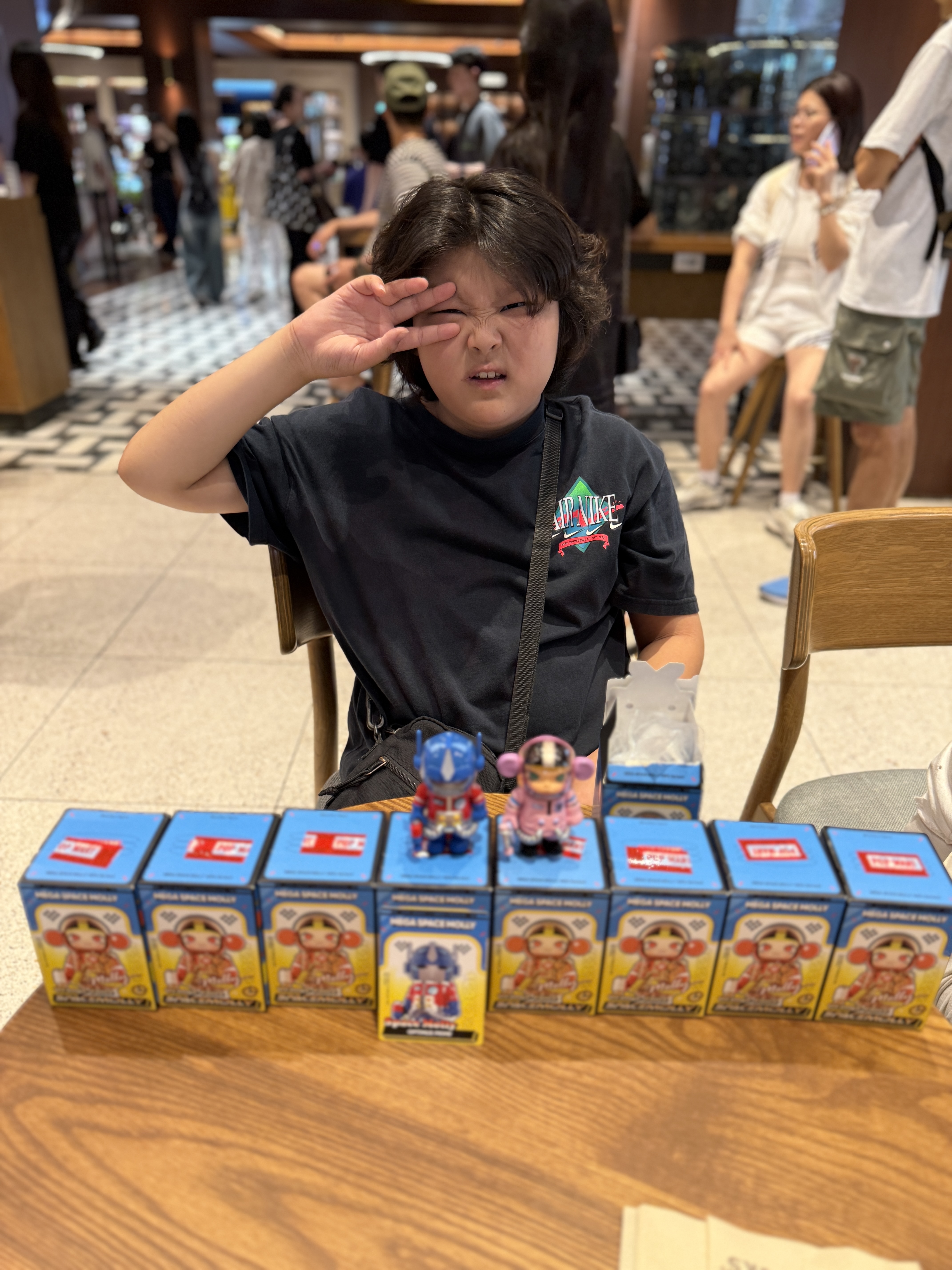 Pop Mart Mega Space Molly 100% Series4 Sealed Case (9 Blind Boxes), Pop Mart Mega Space Molly 100% Series4 Optimus Prime (Opened Case) 착용 스타일 - 2
