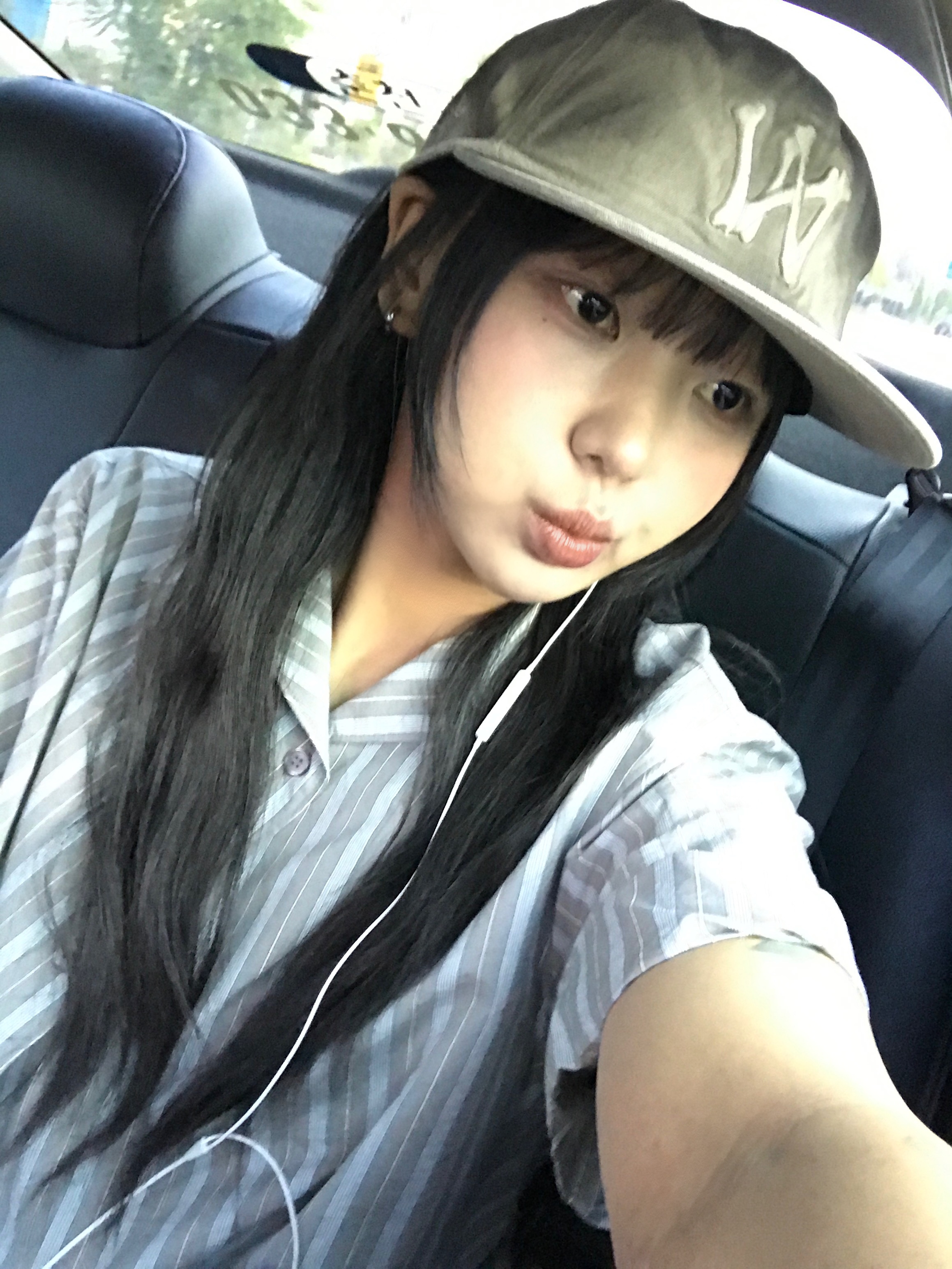 [KREAM Exclusive] Aoiro 6-Panel Bone A/N Cap Mud 착용 스타일 - 3
