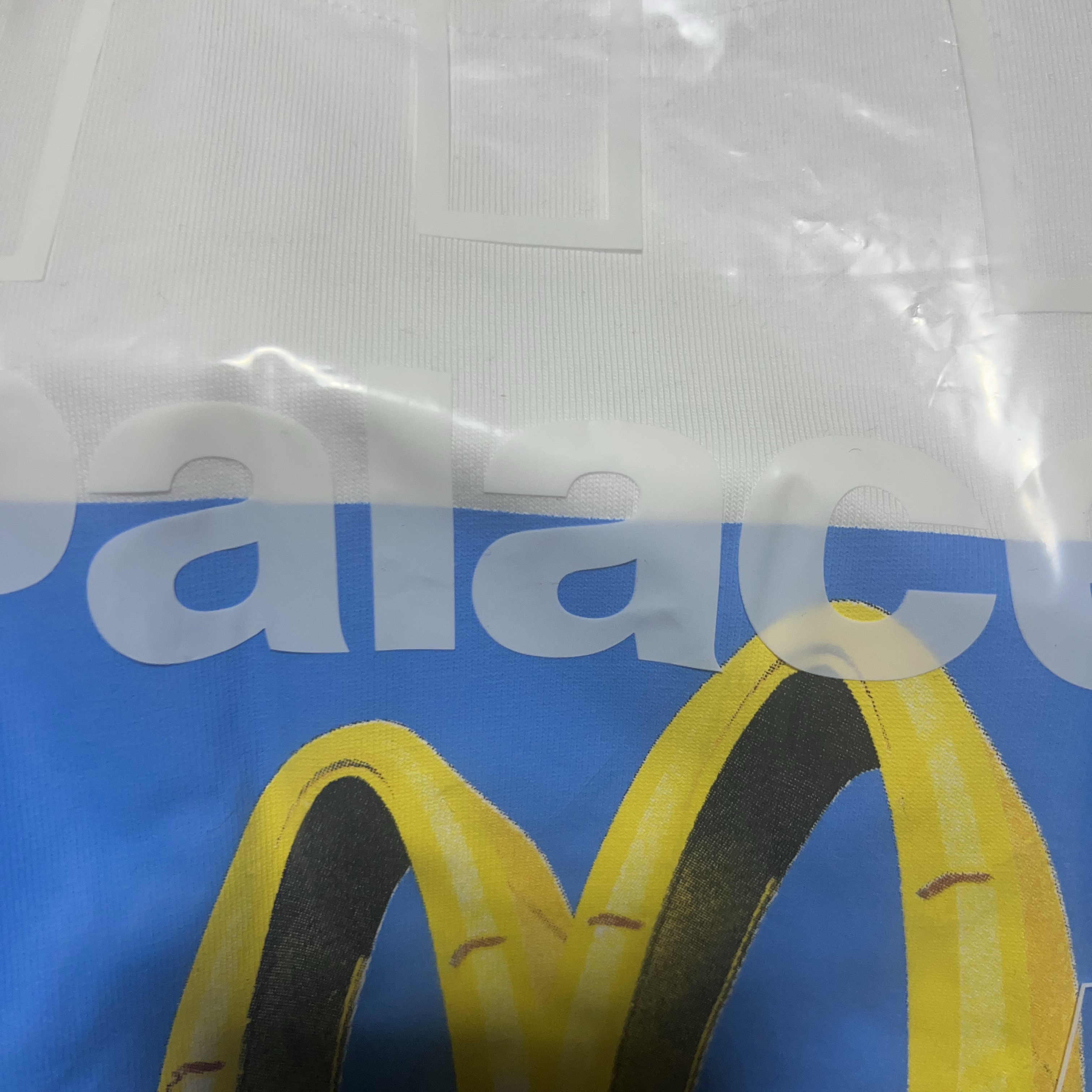 Palace x McDonald's Sign T-Shirt White - 23FW 착용 스타일 - 1