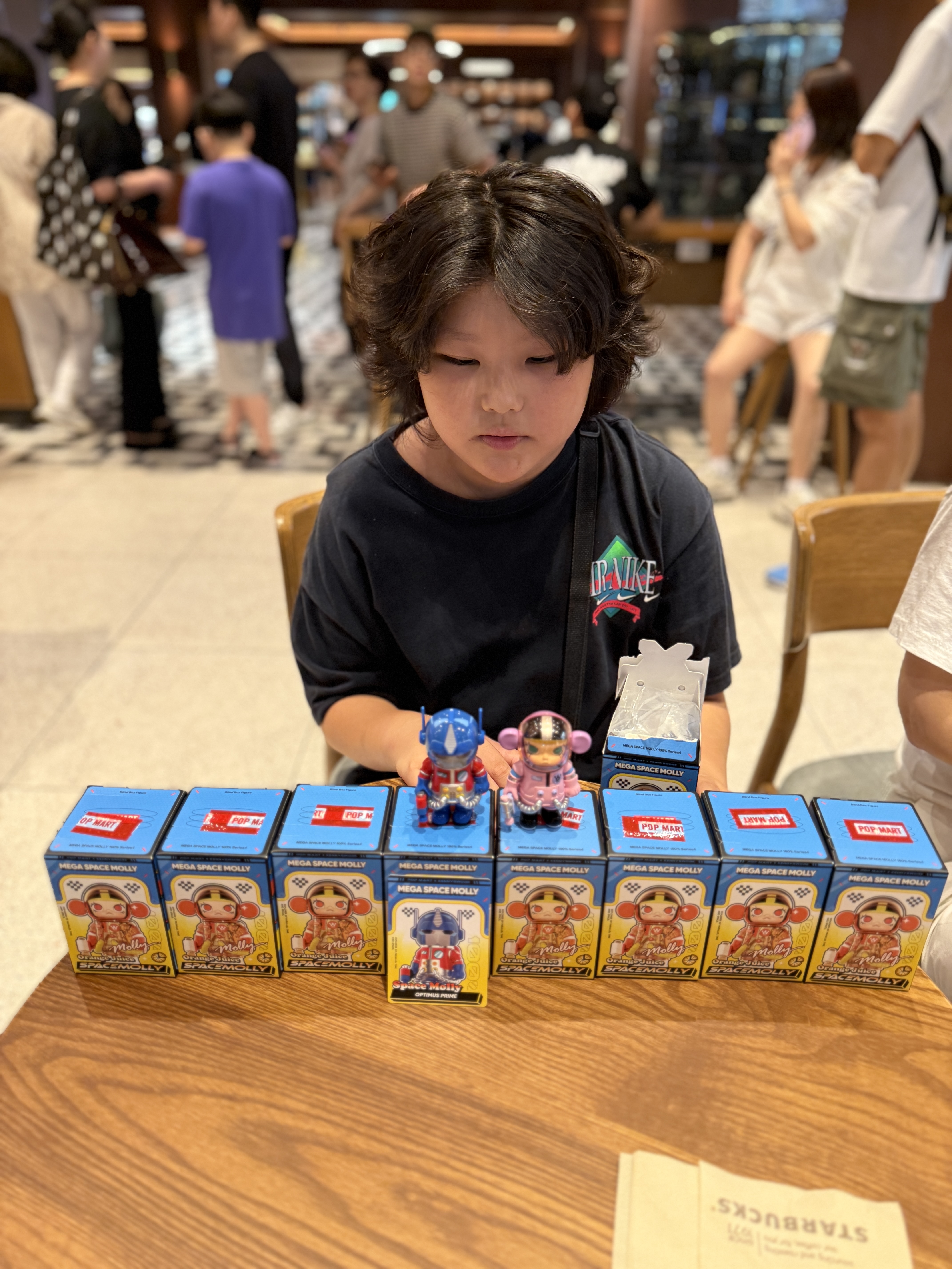 Pop Mart Mega Space Molly 100% Series4 Sealed Case (9 Blind Boxes), Pop Mart Mega Space Molly 100% Series4 Optimus Prime (Opened Case) 착용 스타일 - 5