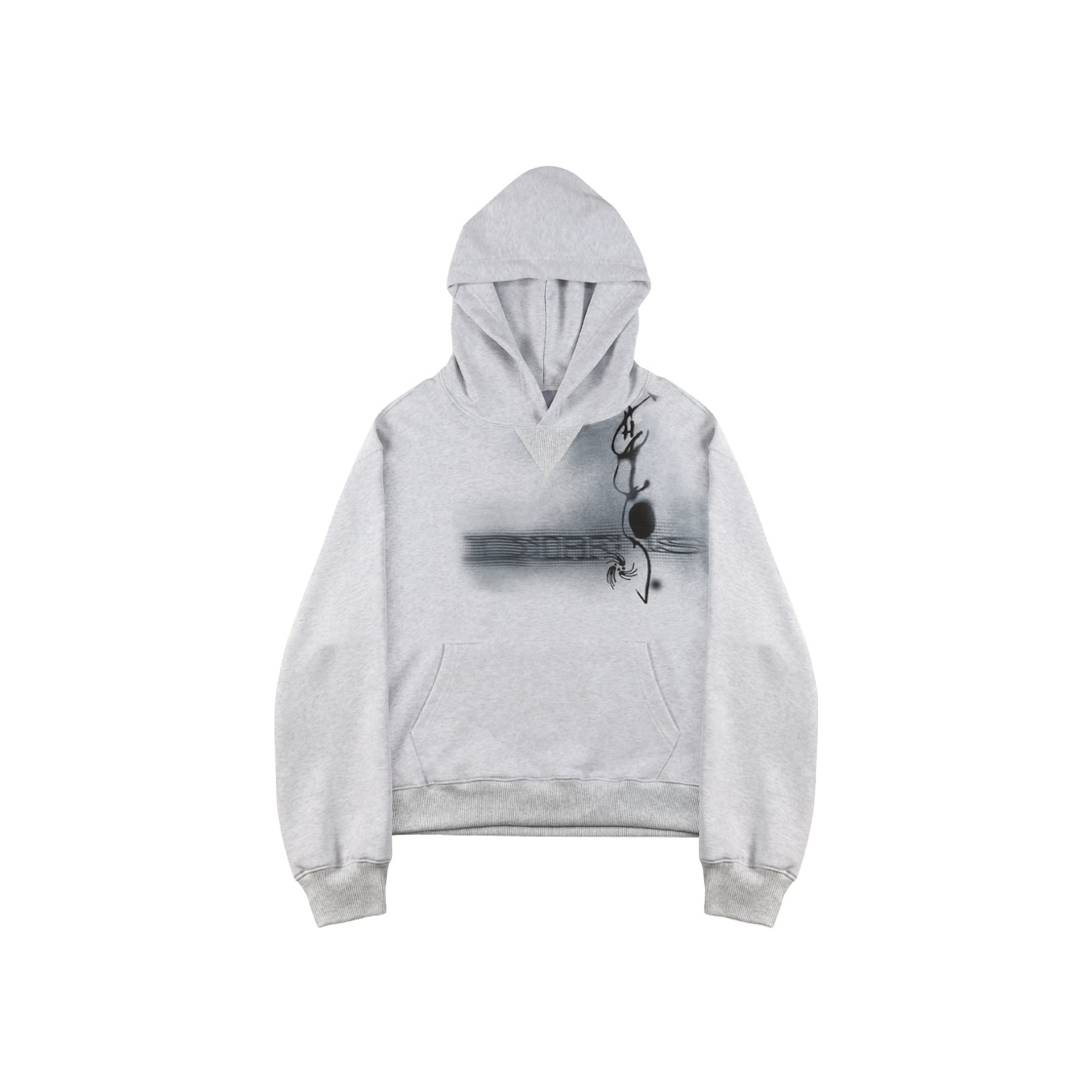디프런티스 그래픽 후디 멜란지(DIFFERENTIS Graphic Hoodie Melange)