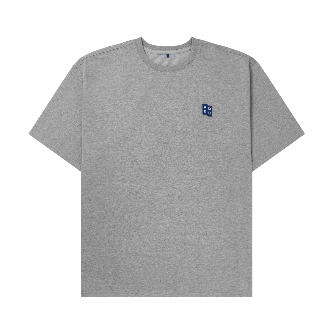아더에러 시그니피컨트 TRS/BL 태그 티셔츠 01 그레이(Ader Error Sig; TRS/BL Tag T-Shirt 01 Grey)