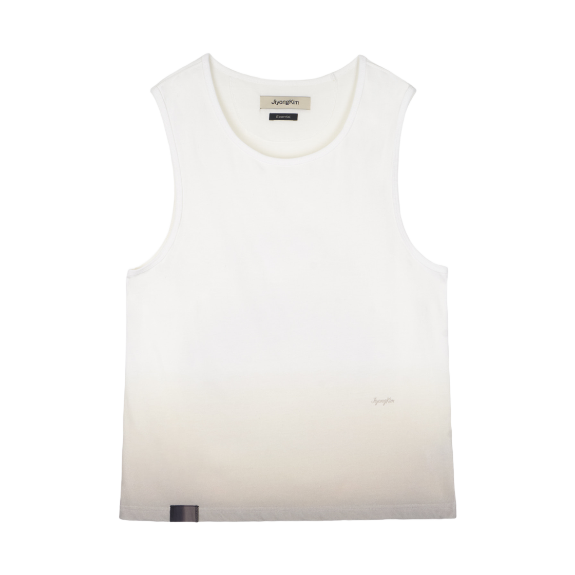 - Jiyong Kim Sun Bleached Tab Sleeveless White