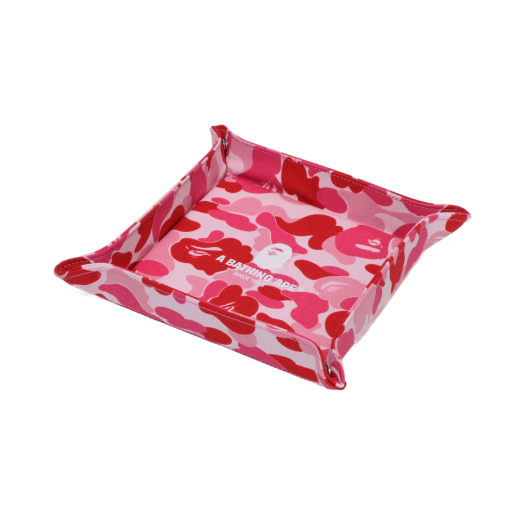 - BAPE ABC Camo Tray (L) Travel Pink