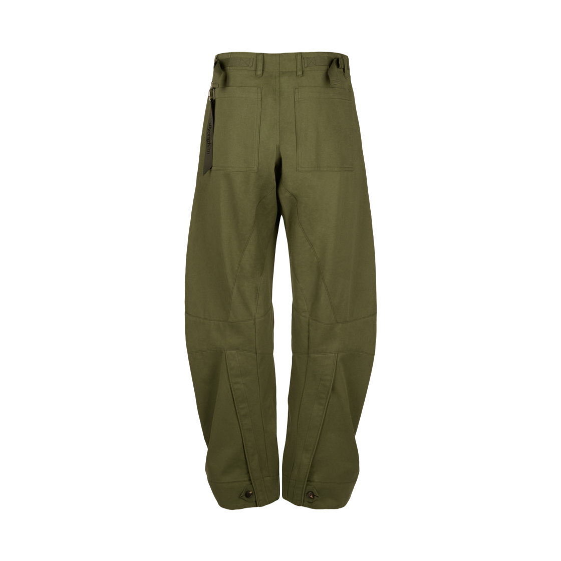 지용 킴 커브드 멀티포켓 트라우저 그린(Jiyong Kim Curved MultiPocket Trousers Green) - 2