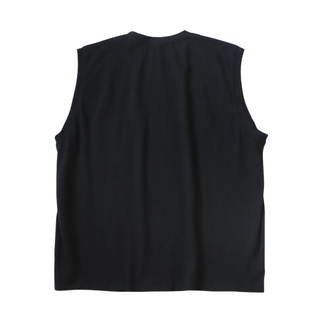 캐피탈 20 저지 슬리브리스 빅 티셔츠 1 플래그 블랙(Kapital 20 Jersey Sleeveless Big T-Shirt 1 Flag Black) - 2