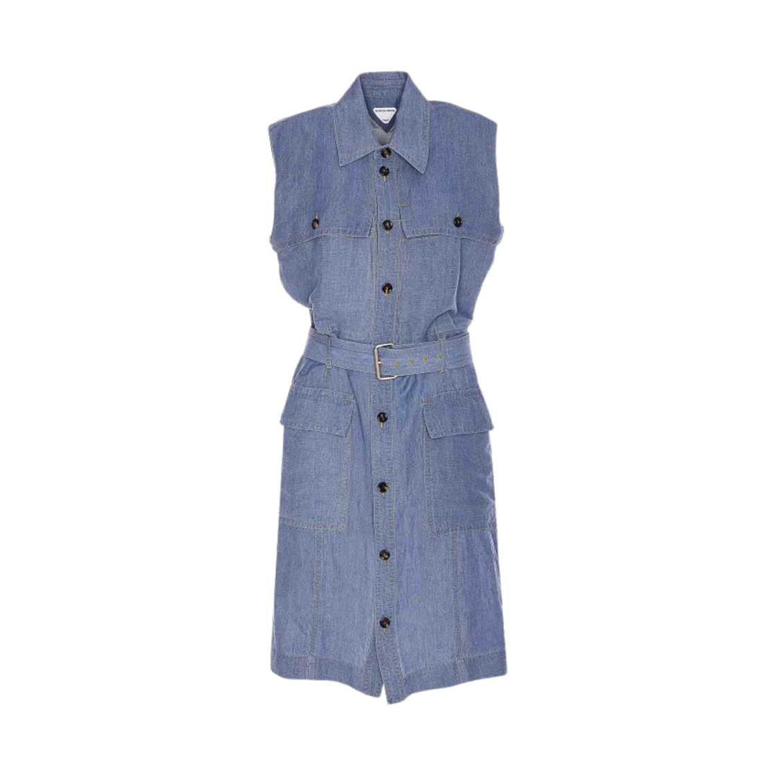 807860V4CX04000 (W) Bottega Veneta Denim Dress Blue