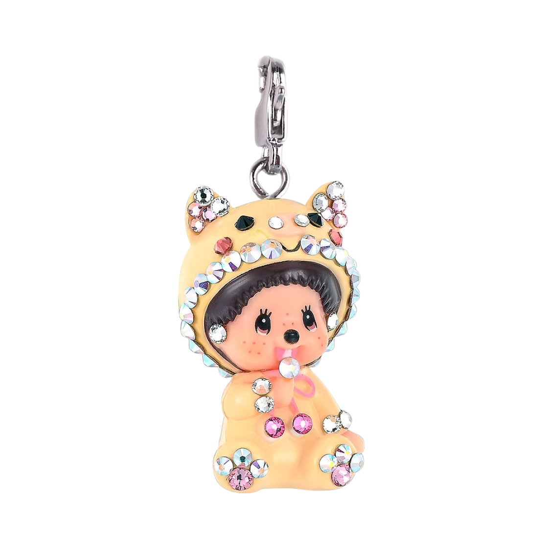 몬치치 돼지 몬치치 참 베이지(Monchhichi Pig Monchhichi Charm Beige) - 1