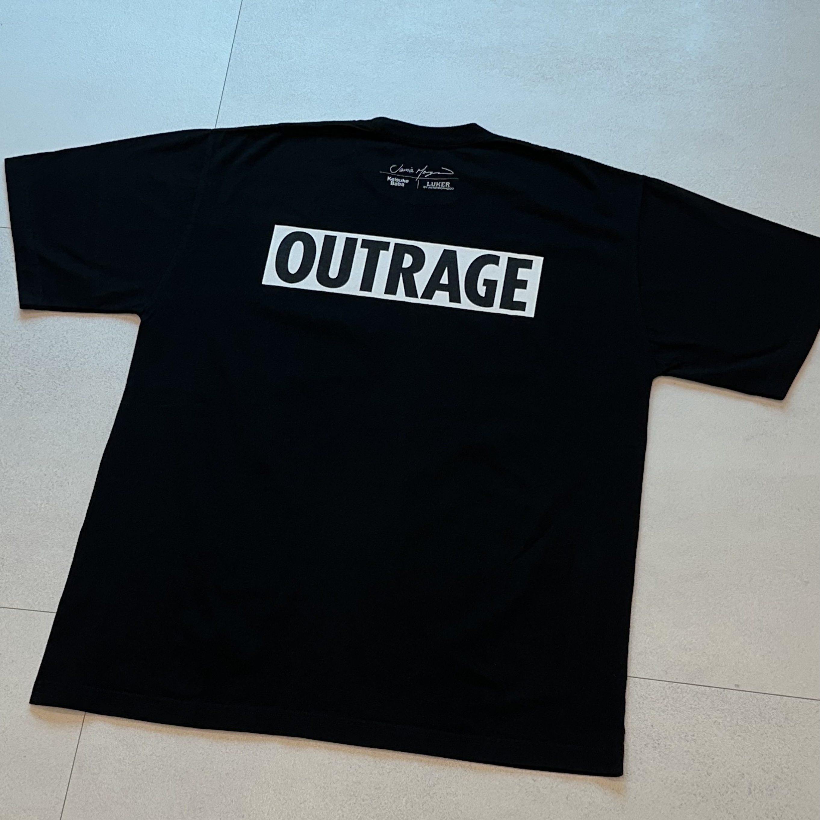 Neighborhood BF S/S T-Shirt Black 착용 스타일 - 3