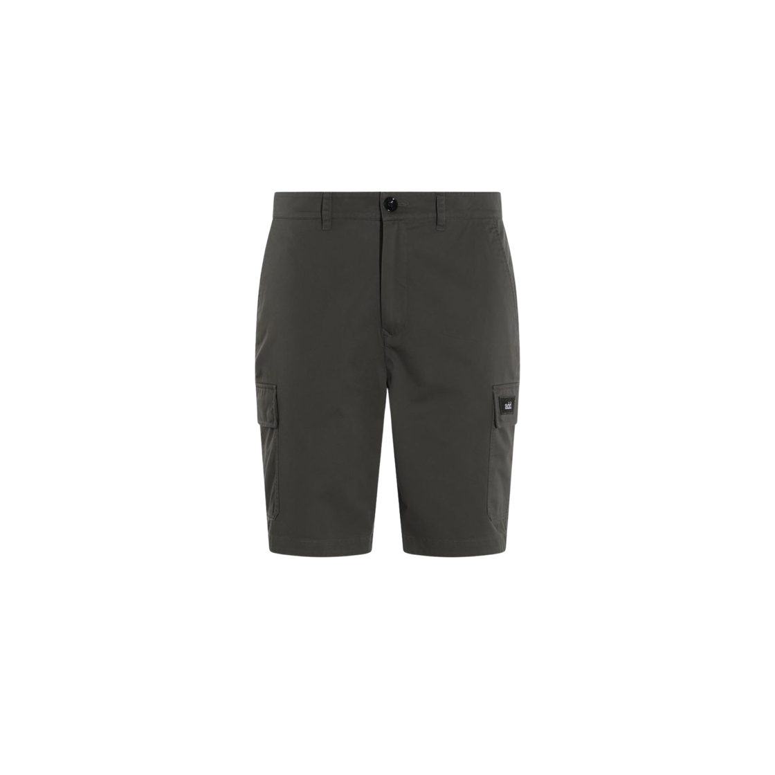 11AMT29-4791 Add Cargo Pocket Button Closure Belt Loop Shorts Grape Leaf Green