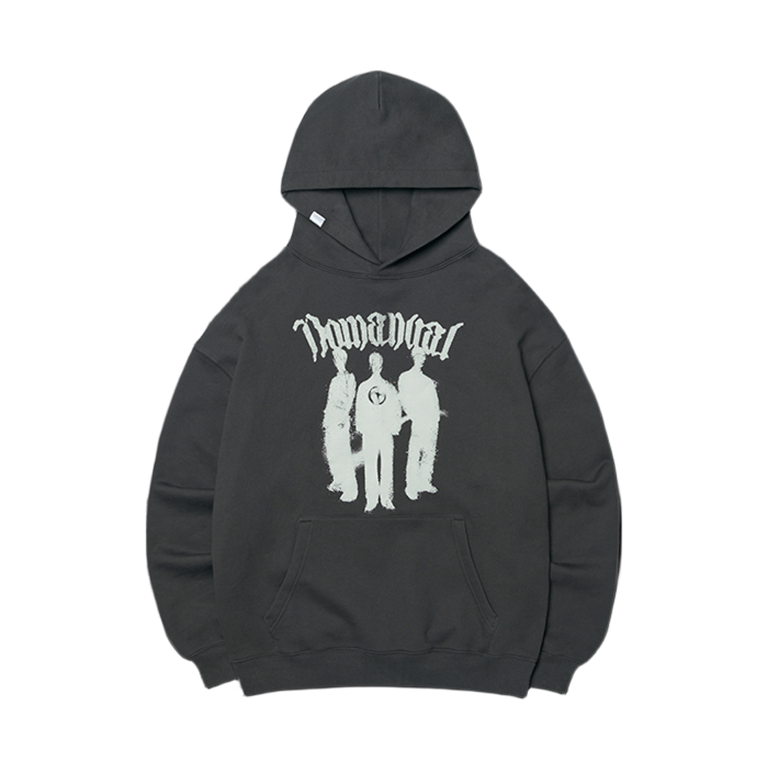 노매뉴얼 T.M 후디 차콜