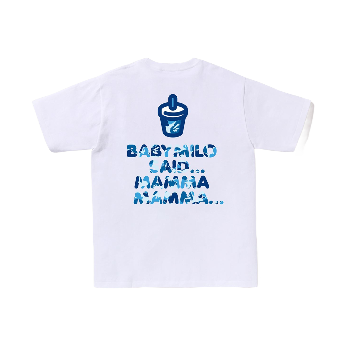 베이프 ABC 카모 베이비 마일로 쥬스 썸머 티셔츠 화이트(BAPE ABC Camo Baby Milo Juice Summer T-Shirt White) - 2