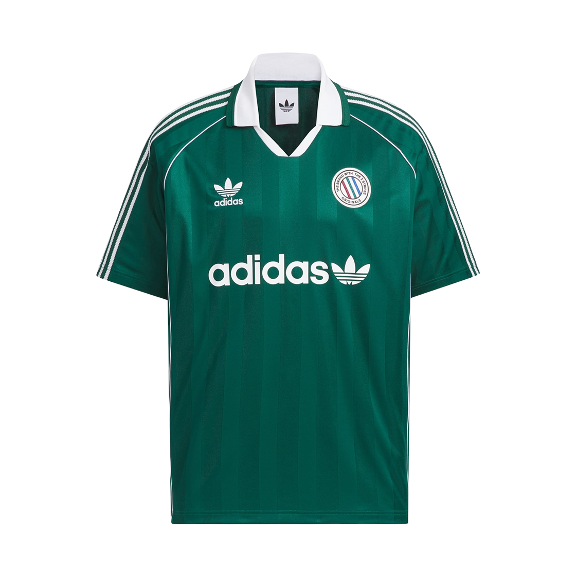 아디다스 저지 숏슬리브 컬리지에이트 그린 - KR 사이즈(Adidas Jersey Short Sleeve Collegiate Green - KR Sizing) - 1