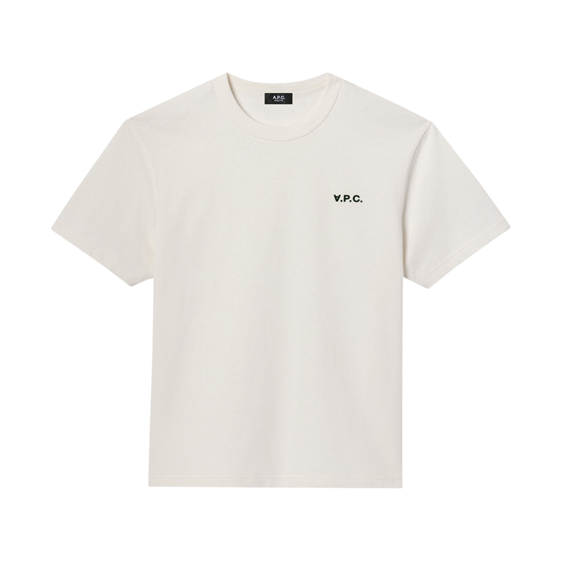 COHBQ-H26391-ALK A.P.C. Short Sleeve T-Shirt Off White
