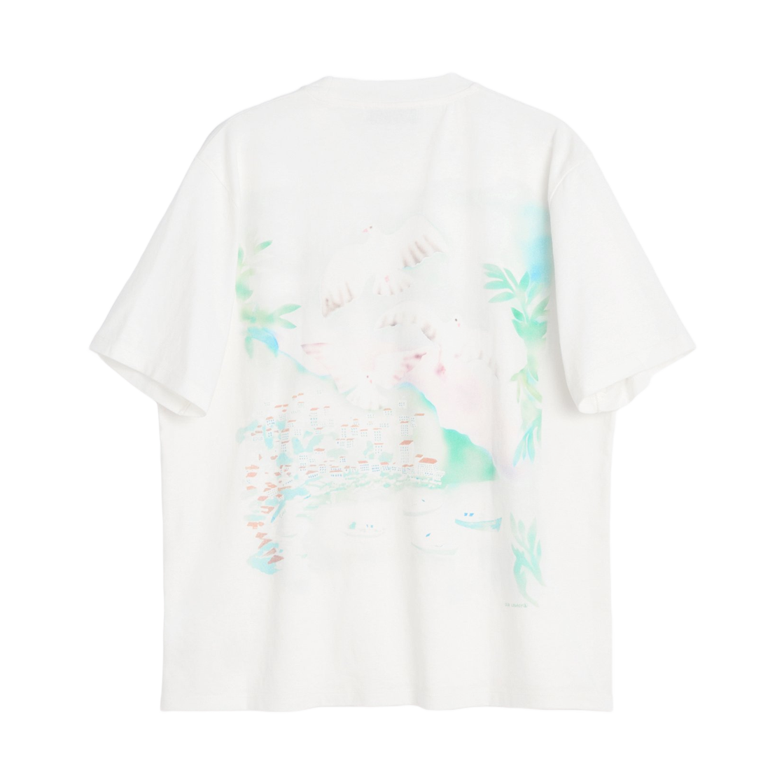 아워레가시 박스 티셔츠 씨 뷰 프린트 레거시 저지(Our Legacy Box T-Shirt Sea View Print Legacy Jersey) - 1