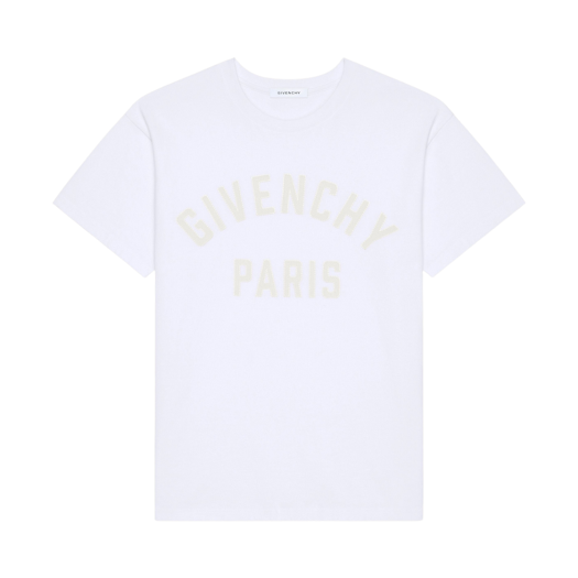 BM71NK3YRS-100 Givenchy Paris Cotton T-Shirt White