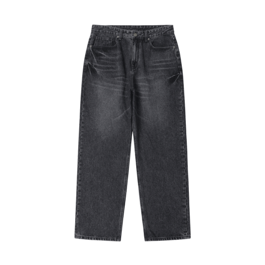 CWPAA25584GYD Customellow Straight Fit Jeans Dark Gray