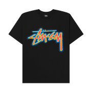 Stussy Thermal Stock T-Shirt Black