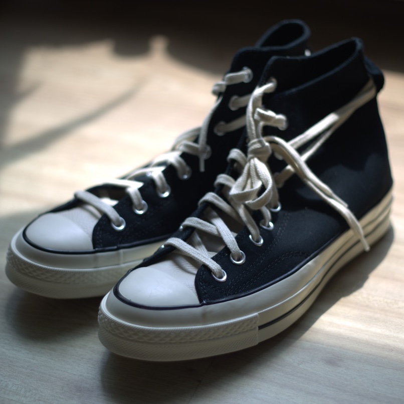 Converse x Fear of God Essentials Chuck 70 Hi Black 착용 스타일