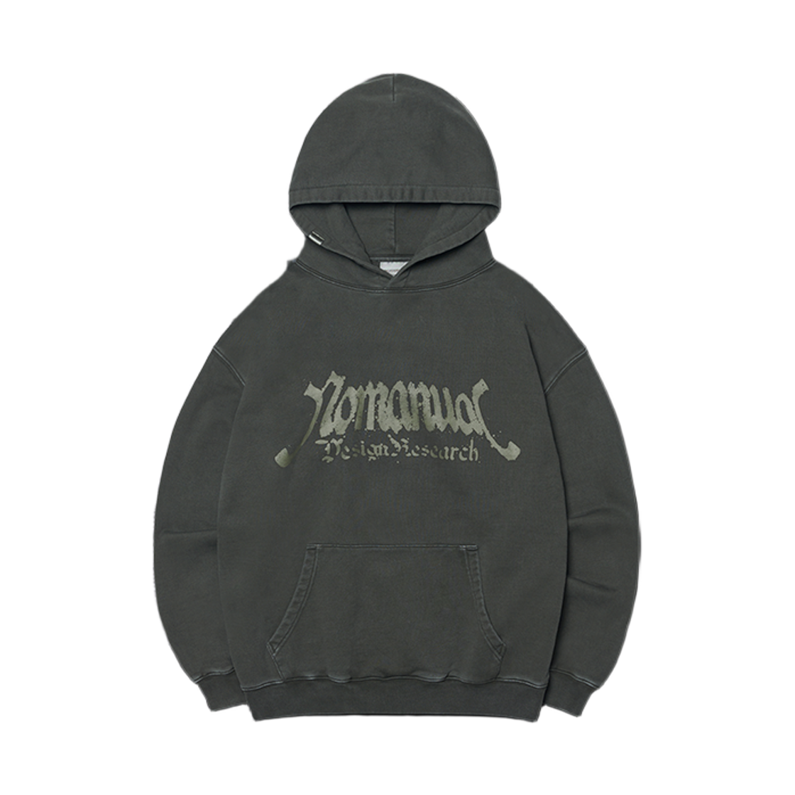 노매뉴얼 P.N.L 후디 딥 카키