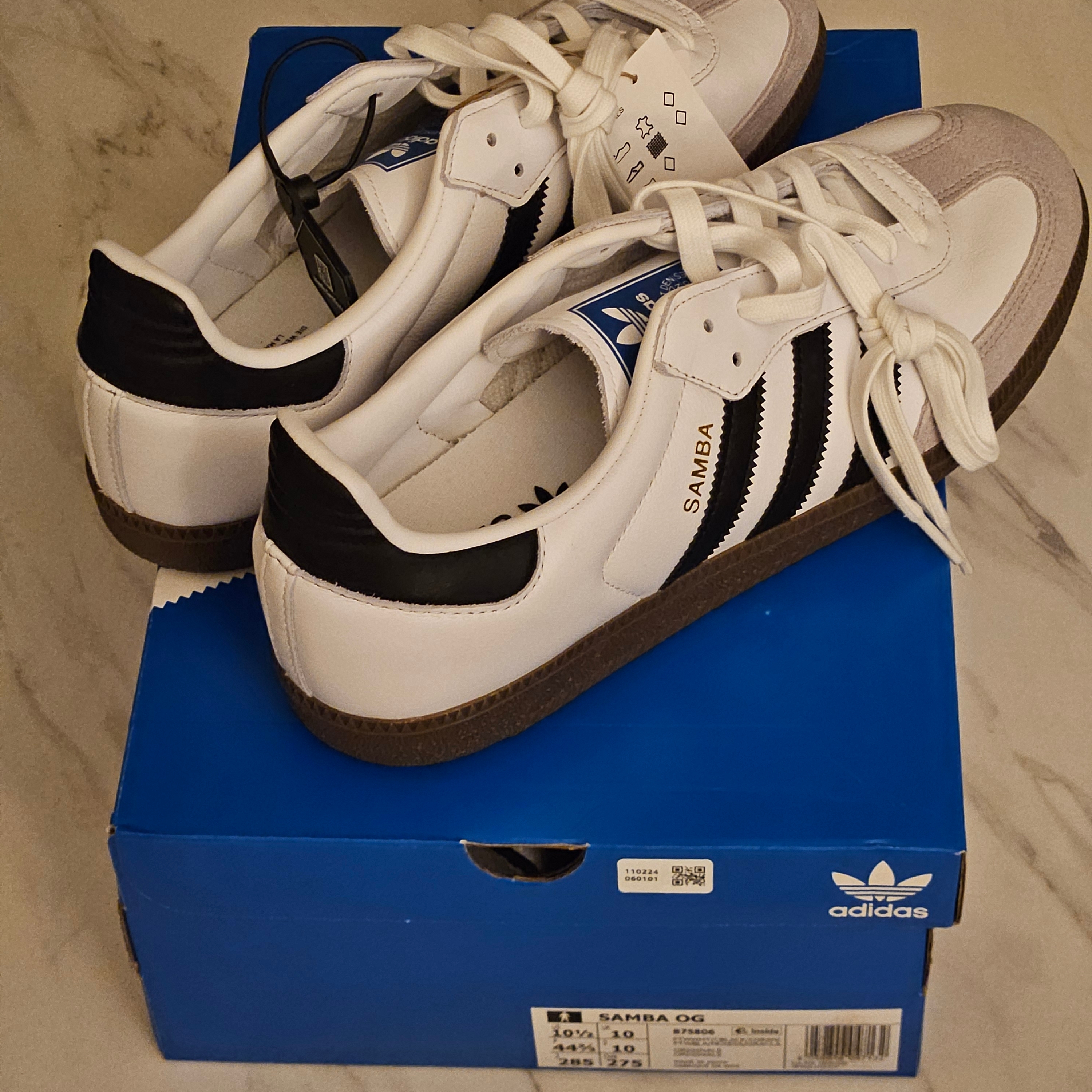 Adidas Samba OG Cloud White 착용 스타일 - 4