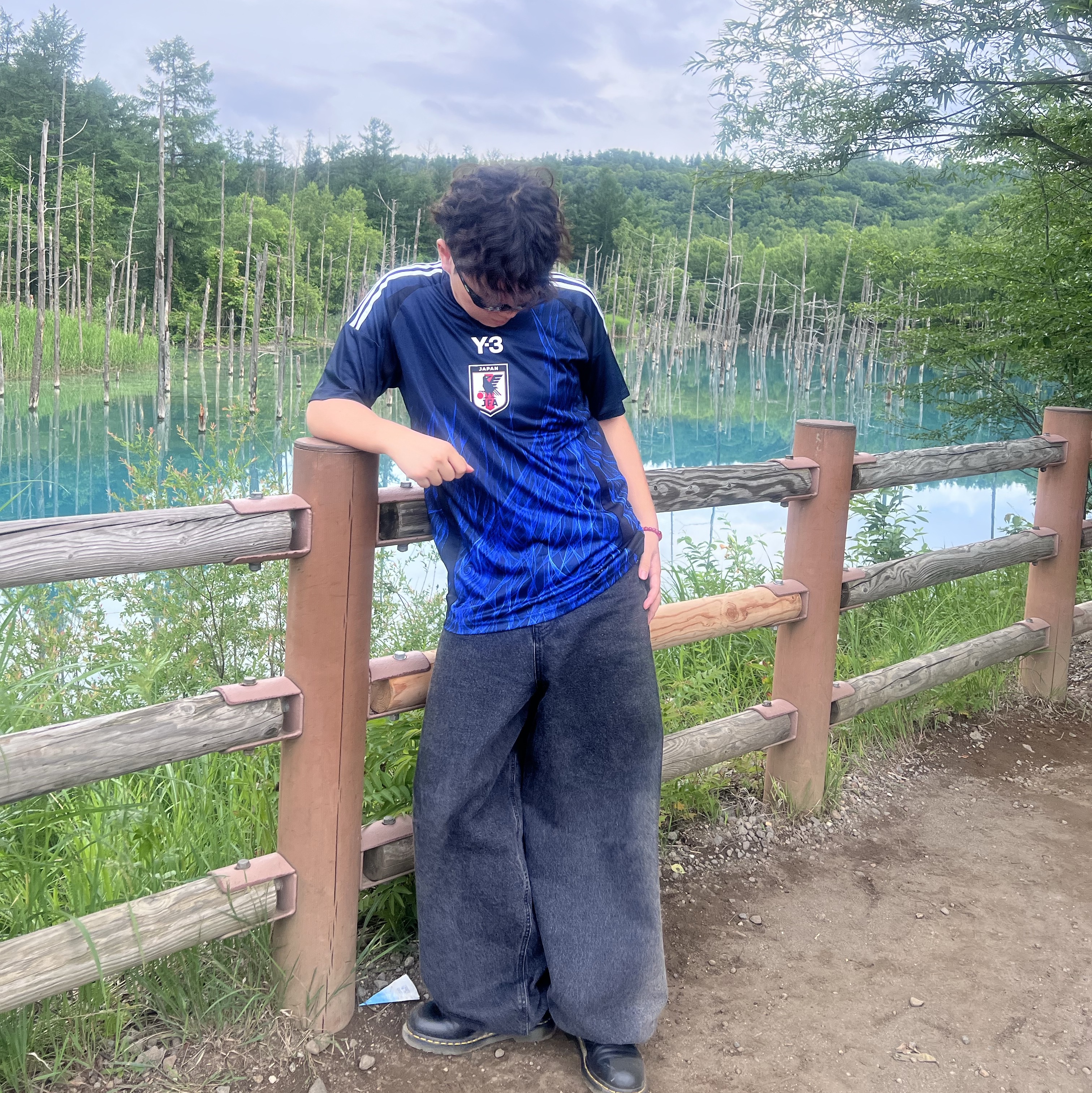 Y-3 Japan 2024 Home Replica Jersey Legend Ink - US Sizing, Dr. Martens 1461 Nappa Black 착용 스타일